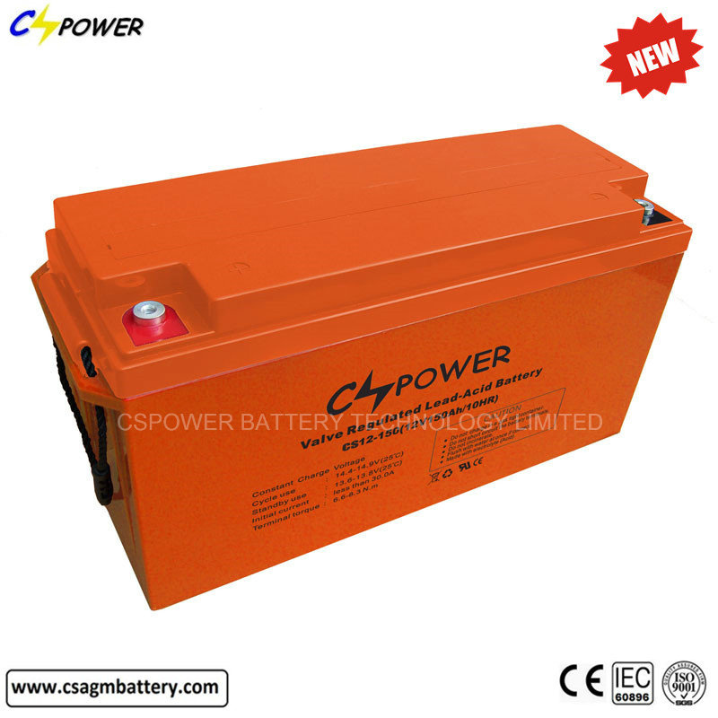 12V Deep Cycle Battery 12V 150ah AGM VRLA Battery (CS12-150D)