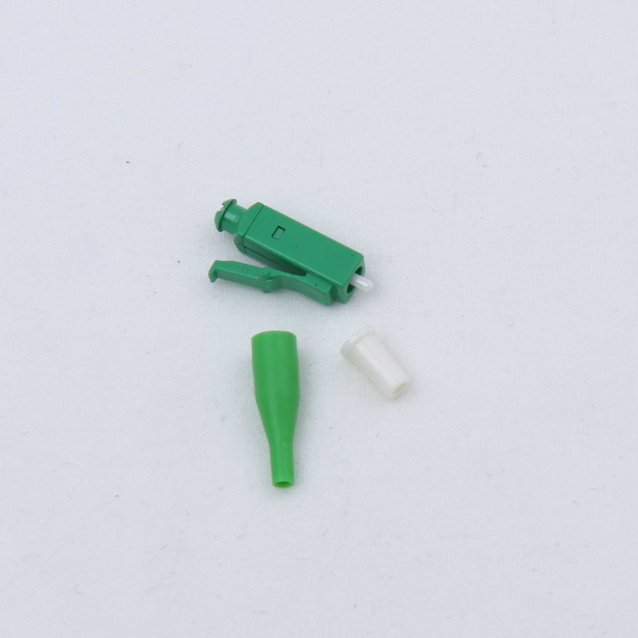 LC/APC Simplex 0.9mm Fiber Optic Connector