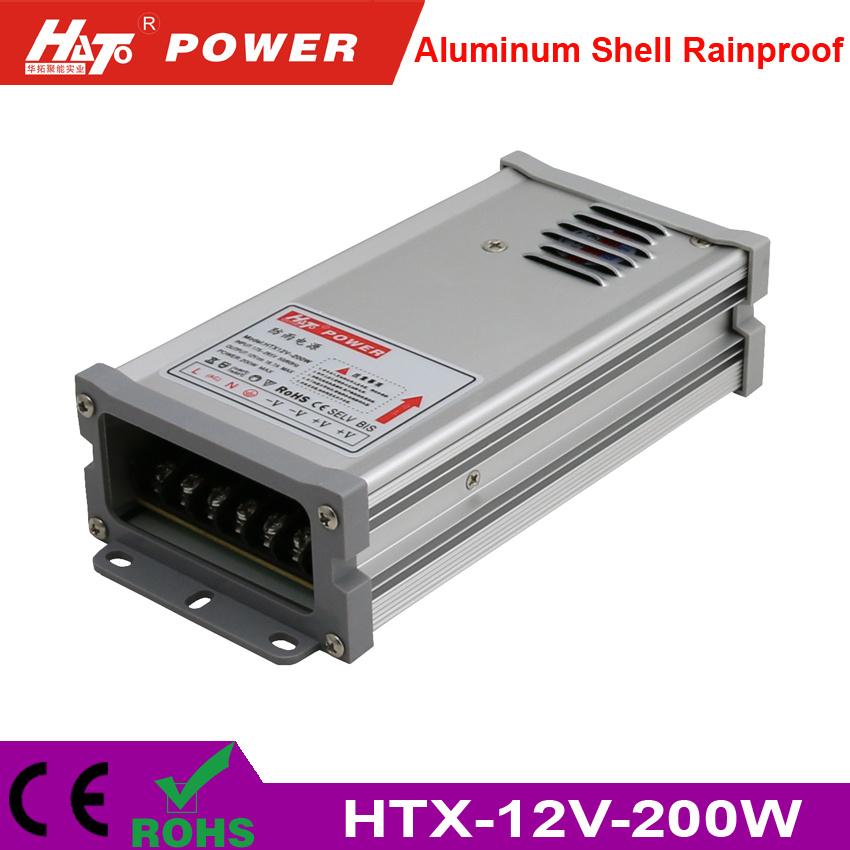 12V 16A 200W LED Transformer AC/DC Switching Power Supply Htx