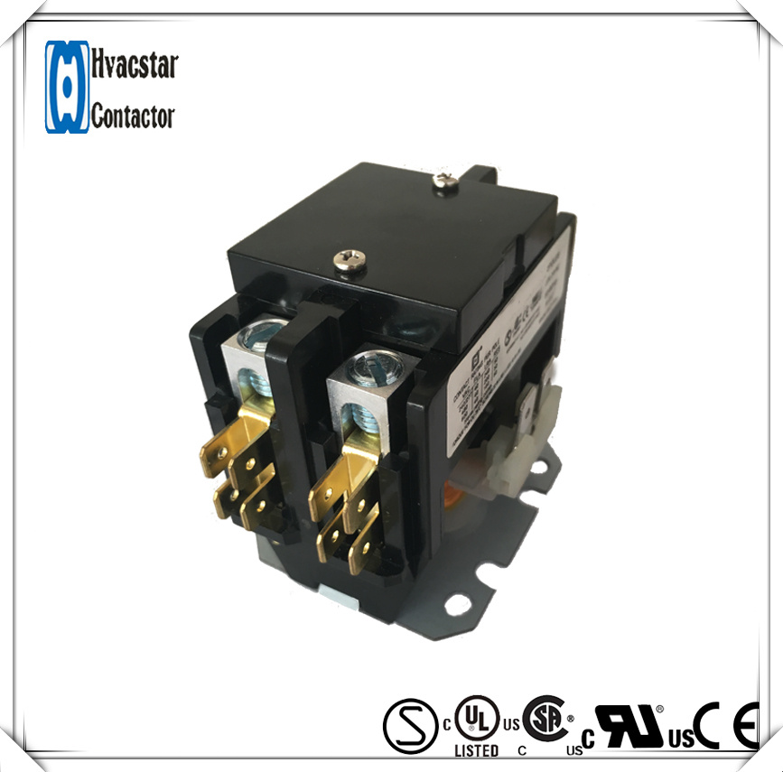 SA Series Definite Purpose Contactor UL Certificate AC Dp Contactor 2 Poles 40A 24V