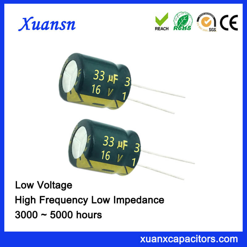 Power Supply Electrolytic Capacitors 33UF 16V