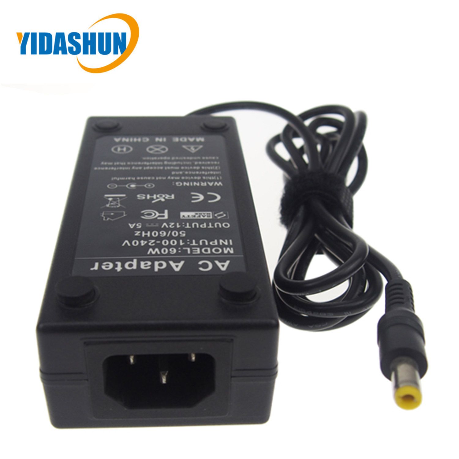 12V 5A 60W Power Adapter with C13/C14 Outlet