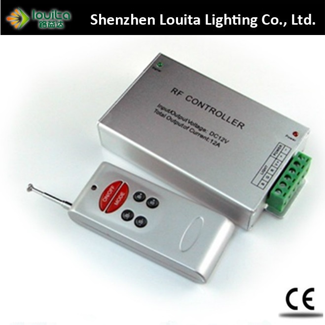 DC12V Aluminium Shell RF 6 Key Universal Remote Control