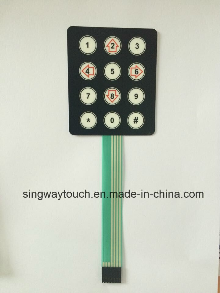 OEM Flat Type Membrane Keypad Switches