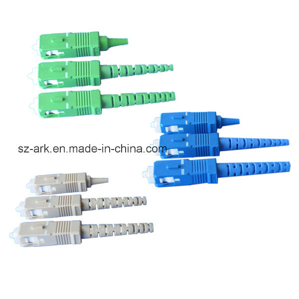 Sc Fiber Optical Connector with Various Boots