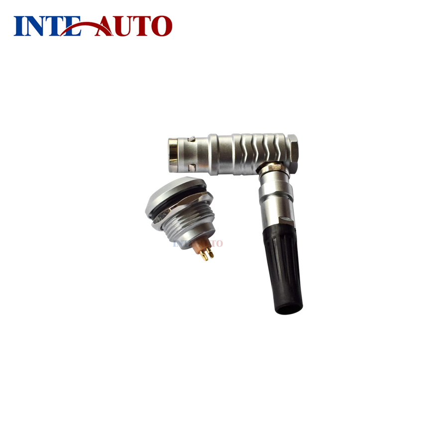 Lemos Circular Push Pull 6 Pins Male Female Connectors Fhg Elbow Plug Egg Fixed Socket
