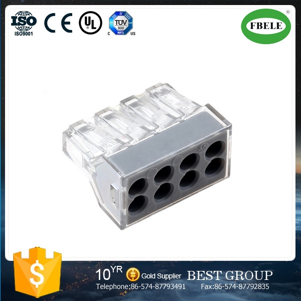 8 Wire Terminal Block 8 Pin Push in Connector