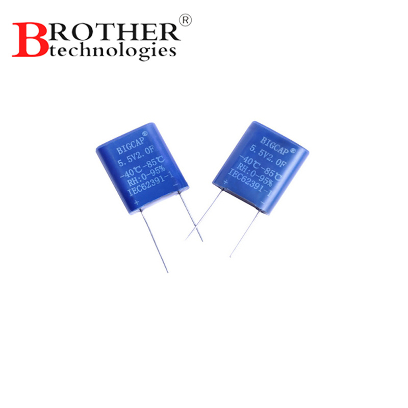 2.0f 5.5V 5.0V Combined Sealing Series Supercapacitor for Water Meter