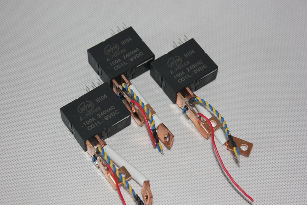Relay with Shunt 150micro Ohm