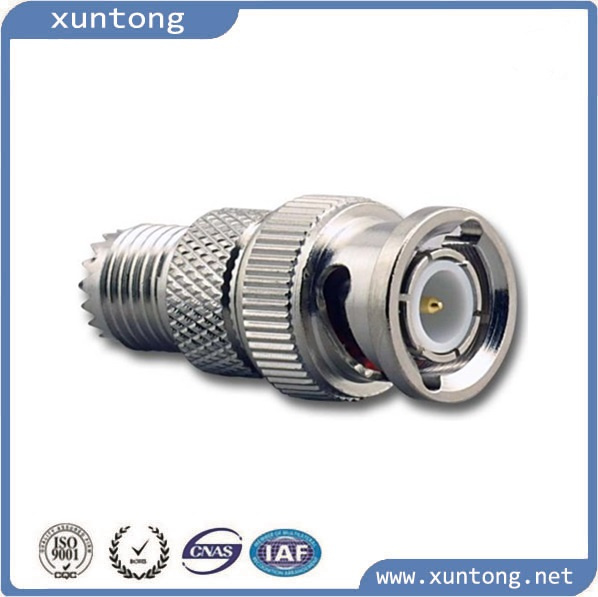 BNC Male (Plug) to Mini UHF Female (Jack) Adapter
