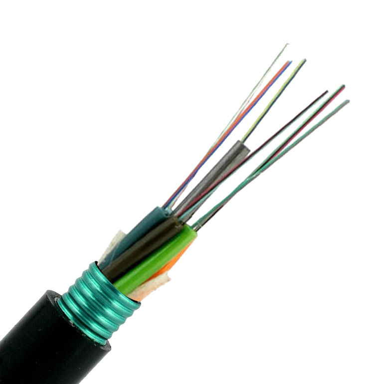 12 Core Stranded Metallic Outdoor Optic Cable