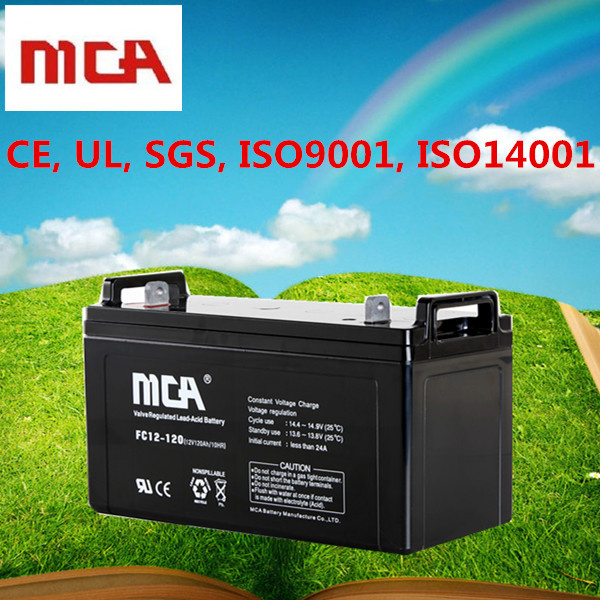 High Temperature Deep Cycle Lead Acid Battery 12V