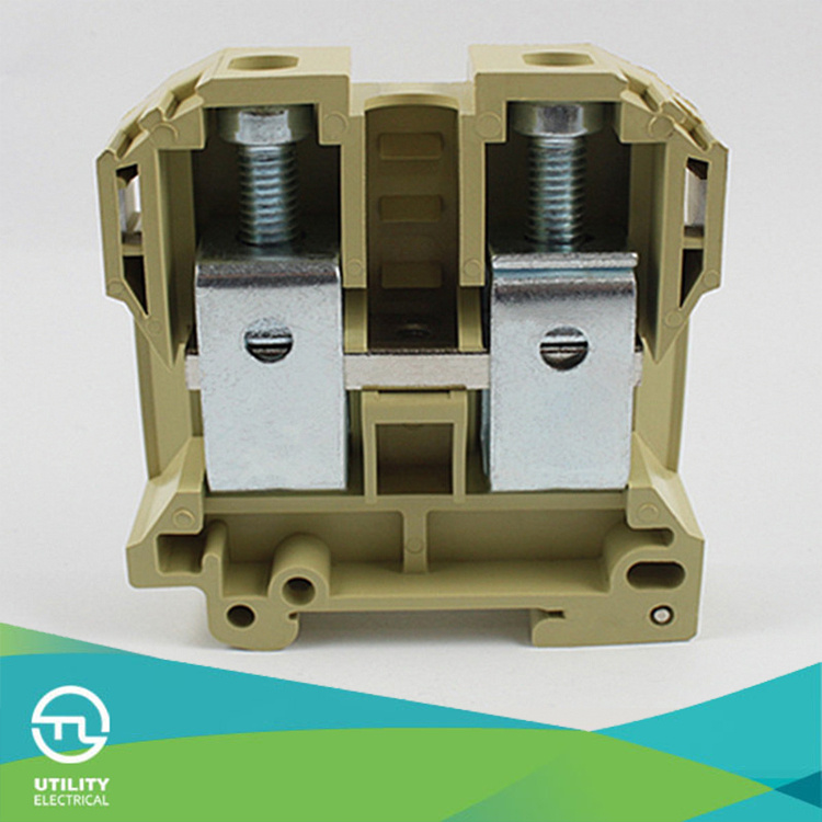 Brass Contact DIN Rail Terminal 70 mm with UL Certificate