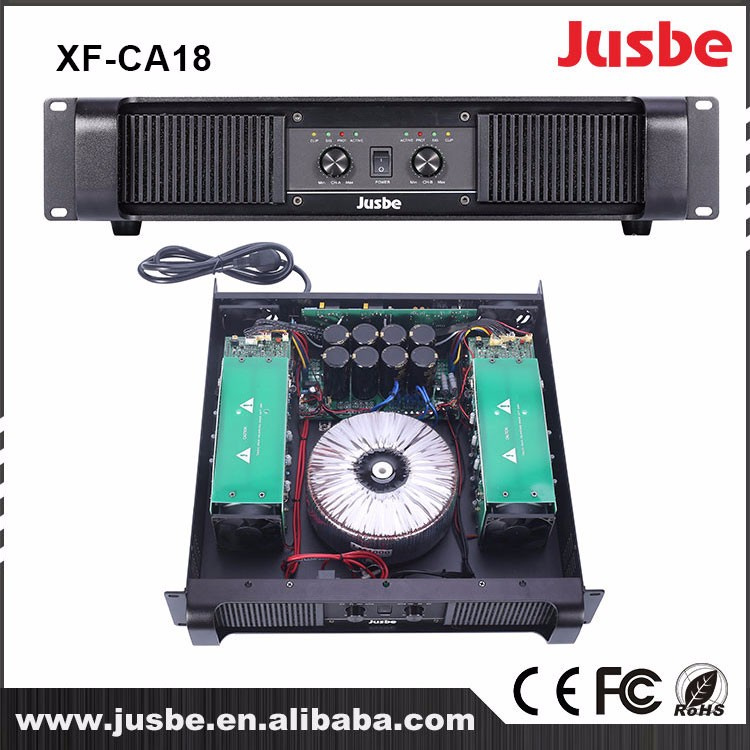 Xf-Ca18 High Power 1200W 2 Channel DJ Amplifier Price