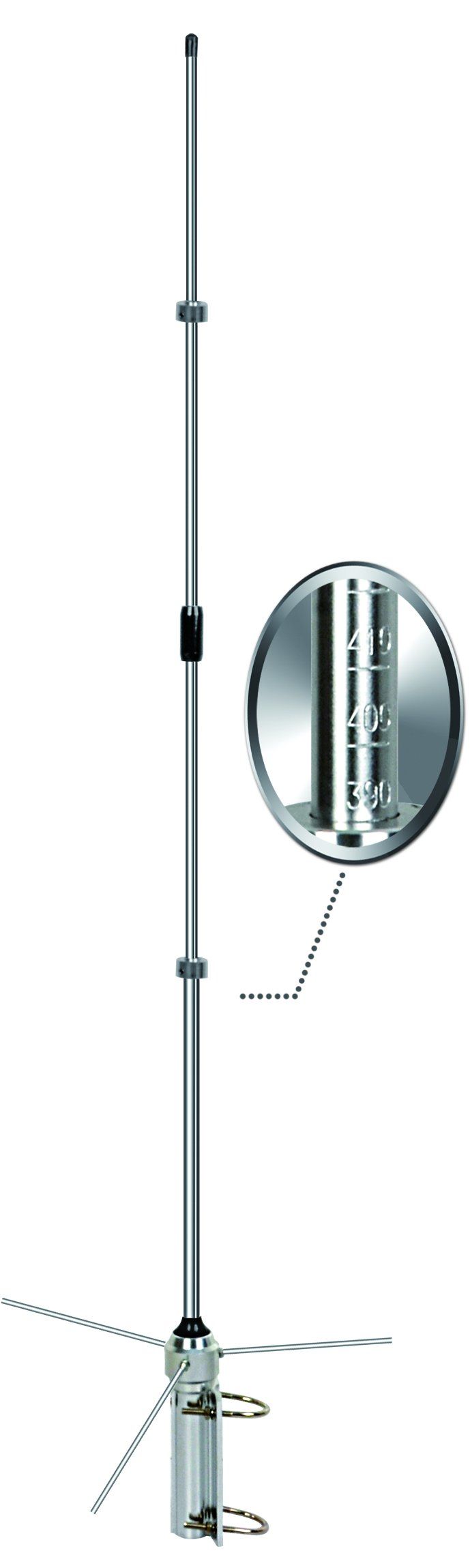 UHF Outdoor Telescopic Adjustable Frequency Communication Antenna