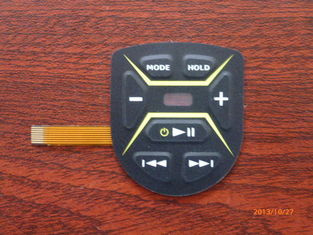 OEM PC 3c Electronic Tactile Touch Screen Membrane Switch Panel Customized
