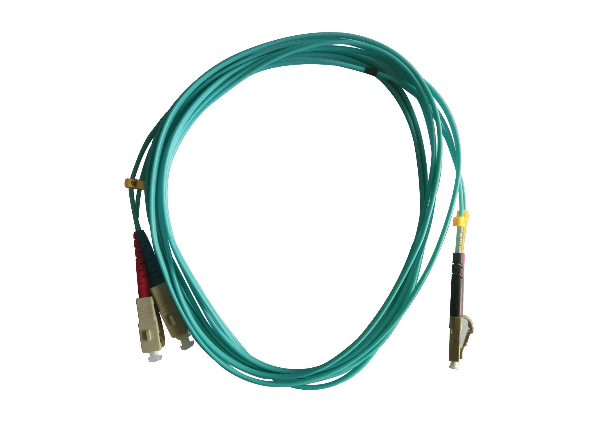 SC/PC-LC/PC Duplex Core Om3 Optical Patch Cord