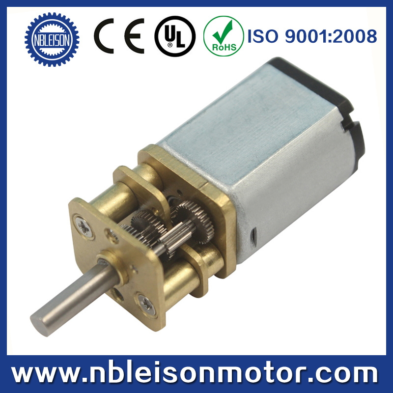 13mm 3V 6V 12c Brushed Metal Small DC Gear Motor