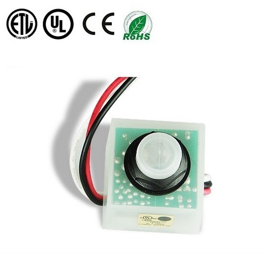 Electronic Photo Sensor Switch for LED Outdoor Lighting Photocell