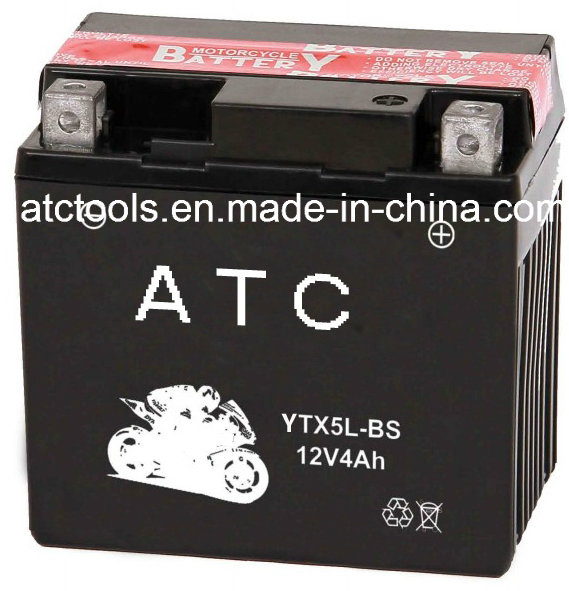 Ytx5l-Bs Sealed Lead Acid Lawnmower Motorcycle Battery