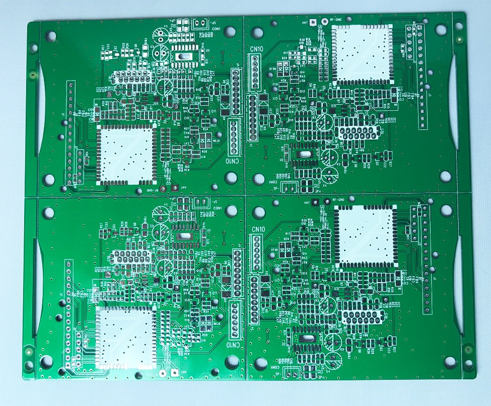 Double Side PCB Board with Green Solder Mask