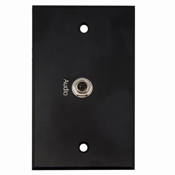 Aluminum AV Wall Socket, Face Plate (9.2086)