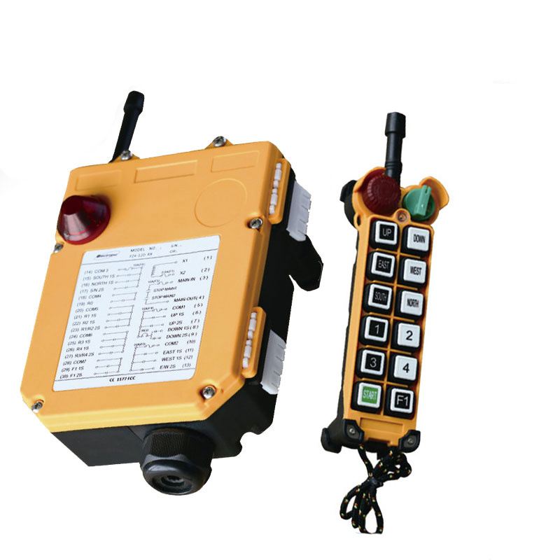 Double Speed F24-10d New RF Telecrane Hoist Radio Remote Control for Sale