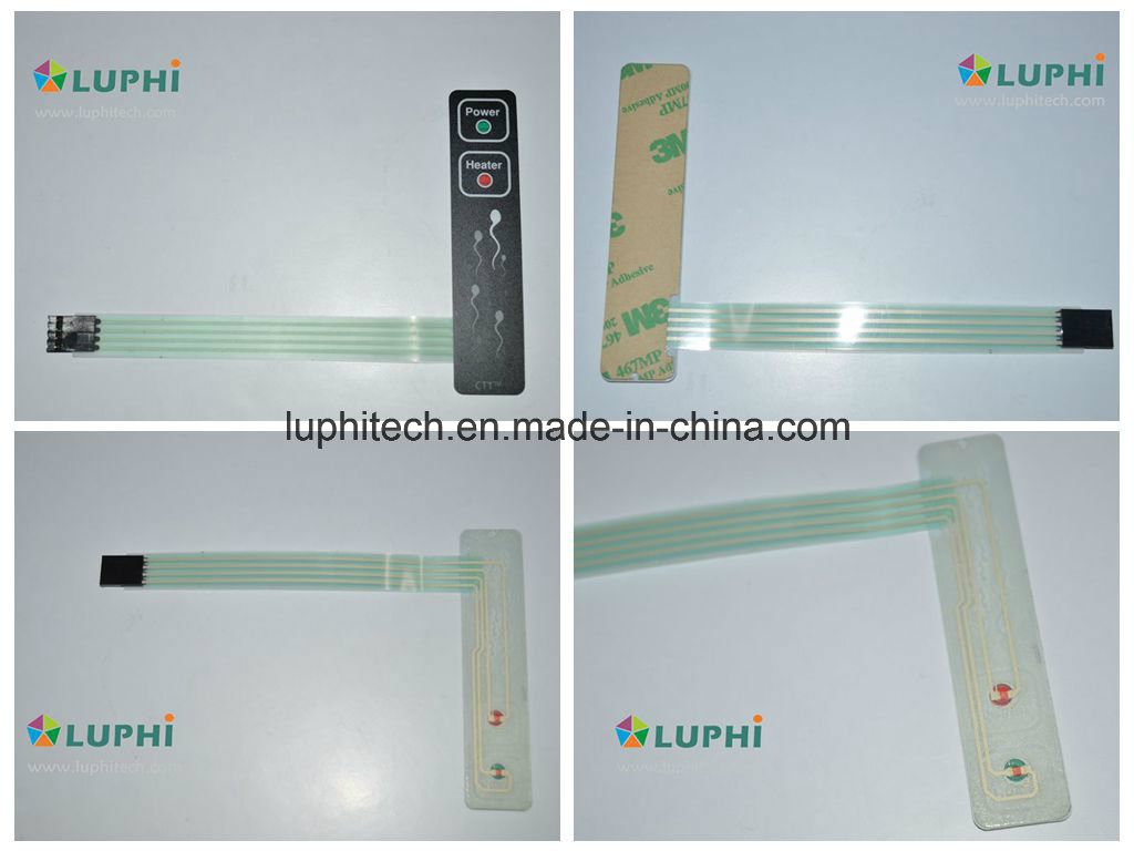 Customized Backlighting Flat Membrane Switch (MIC-0226)
