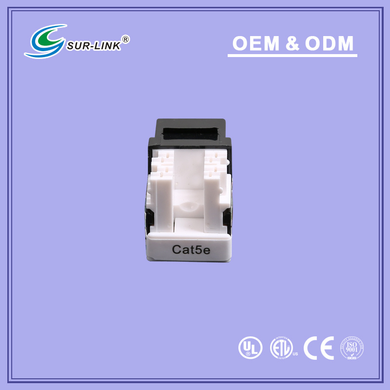 UTP Cat5e Keystone Jack 90 Degree PCB Is All Covered