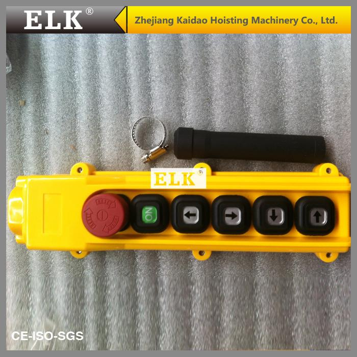 4point Push Button Switch Used for Trolley Hoist
