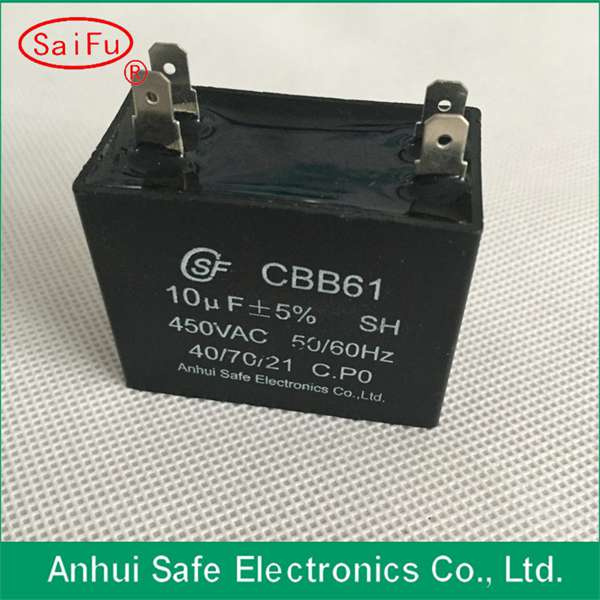 Cbb61 Series Electric Fan Capacitor Price