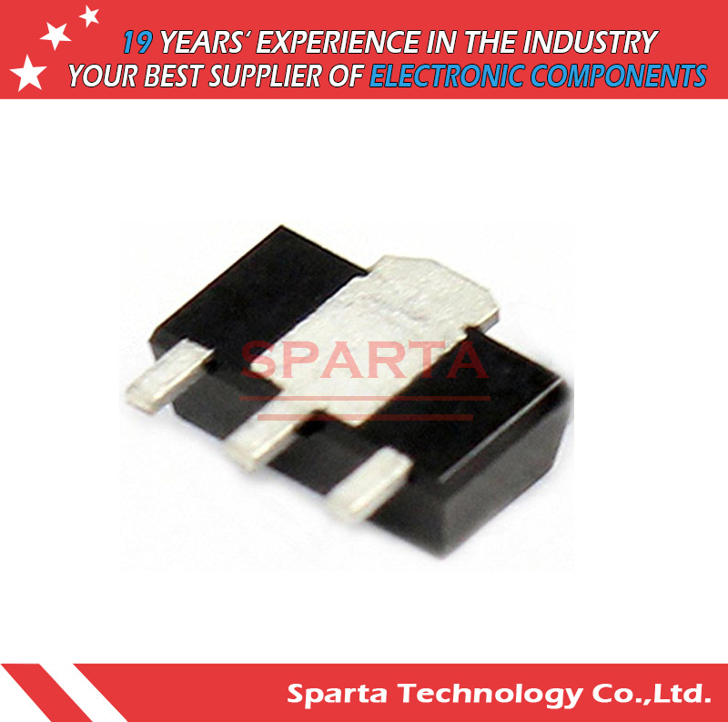 Bcx54 NPN 45V 1A 180MHz 1.25W Sot-89-3 Bipolar Transistor