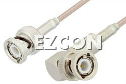 BNC Male to BNC Male Right Angle Cable