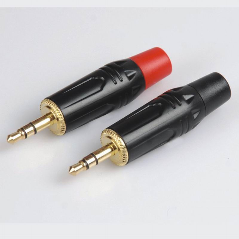 3.5mm Mono Plug Audio Jack Connector Adapter Headphone Plug (X-190)
