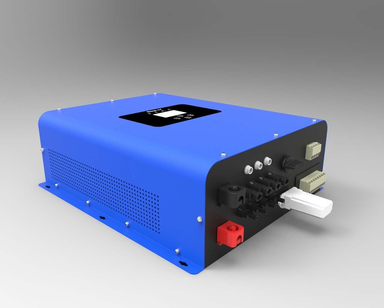 Multiple Input DC AC 8kw Hybrid on/off Solar Power Inverter with Limiter