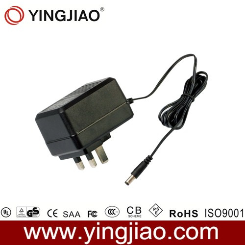 15W AC DC Power Adapter with UL
