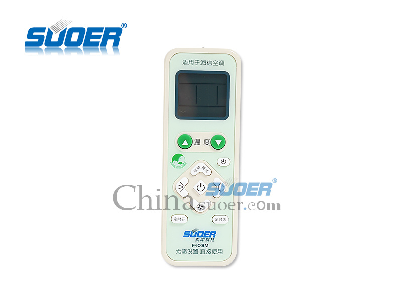 Suoer Factory Price Universal A/C Remote Control (F-108M)