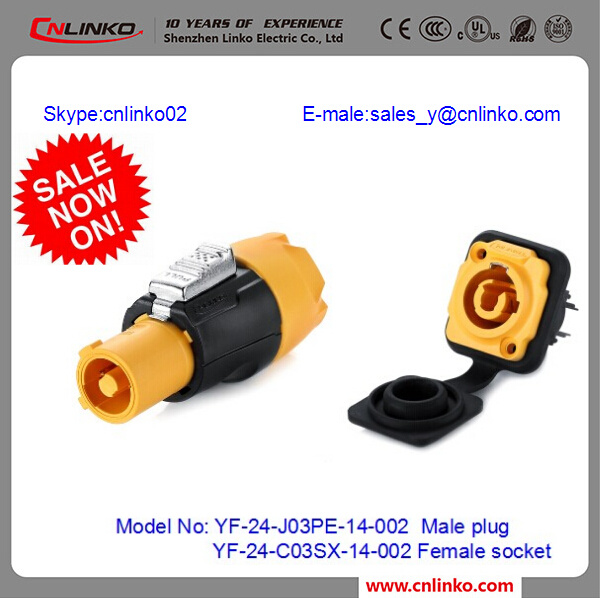 UL Approved Waterproof Circular Connectors/Quick Assembly Cable Connector