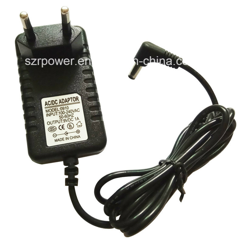 AC/DC Adapter 9V 1A Power Adaptor with EU Plug