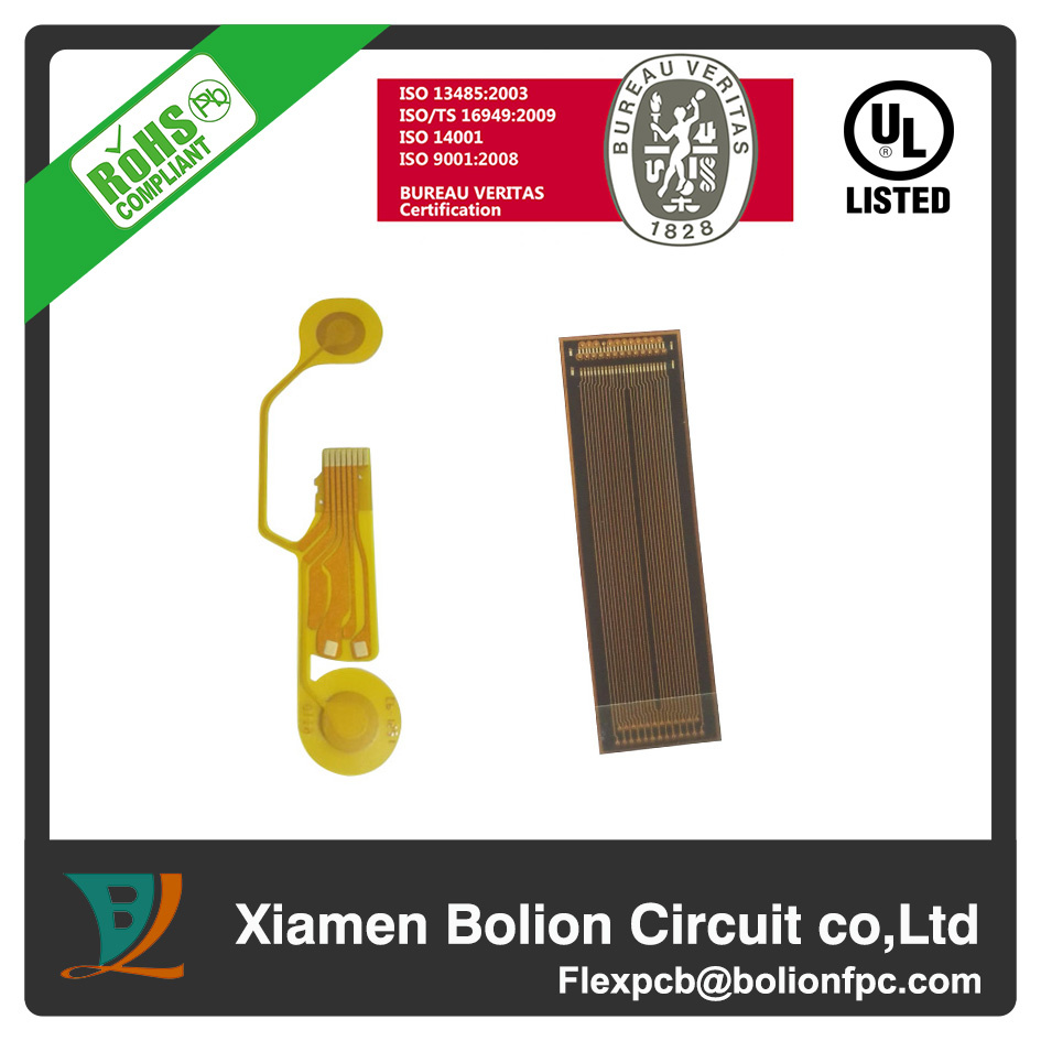 Flex Circuit Board with Pi Stiffener and Enig
