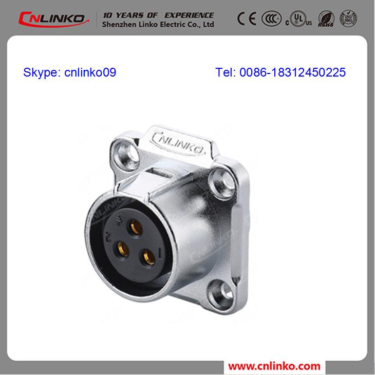 CE Approved China Factory Pin Connector/Panel Mount Socket