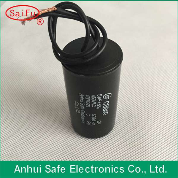 Cbb60 Sh 40UF 450V 50-60Hz Capacitor
