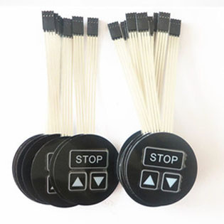 Three Buttons Membrane Keyboard Switch for Remote Control