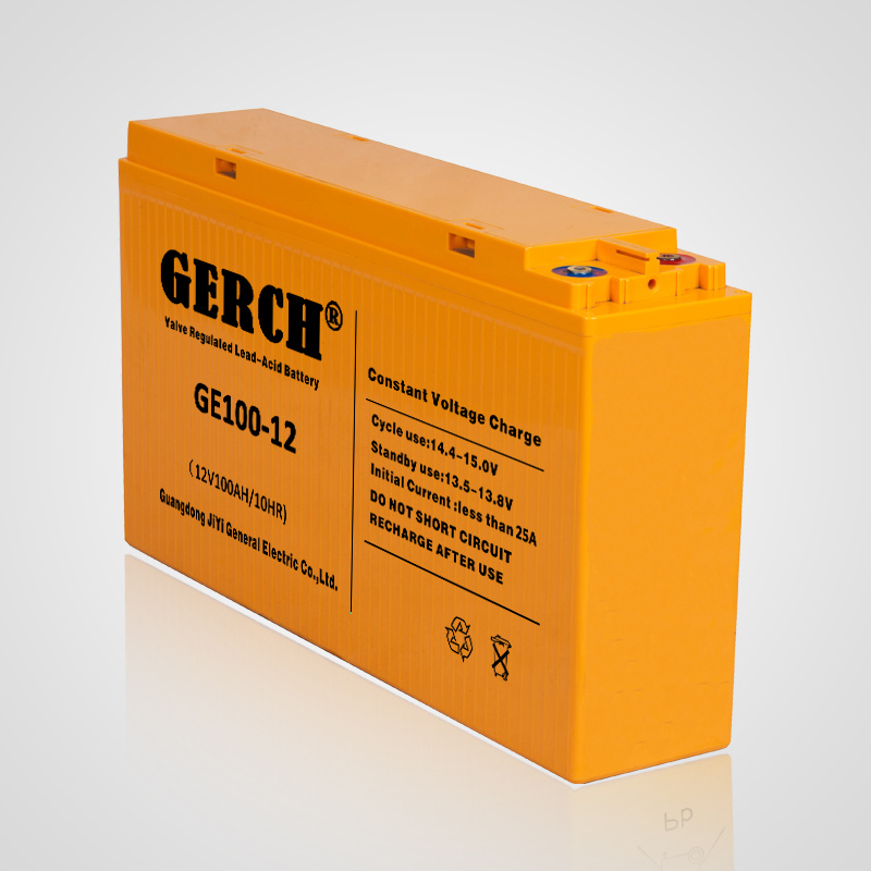 Deep Cycle Front Terminal Gel Solar Battery 12V 100ah for UPS,