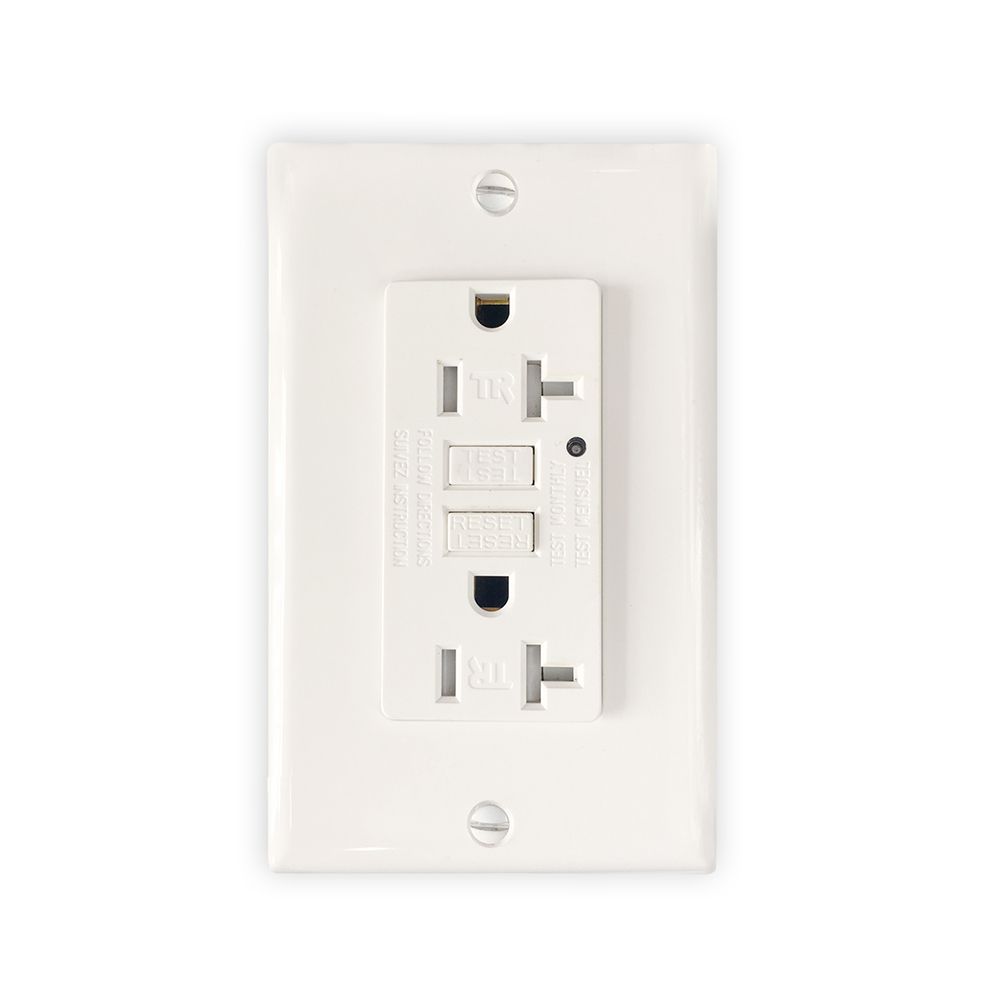 20A 125V Tamper-Resistant GFCI Socket ETL Listed