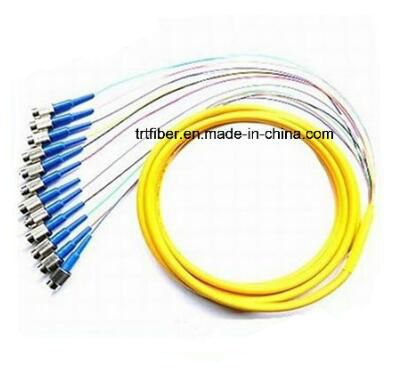 Singlemode 12 Core Fan out FC/Upc Fiber Optic Pigtail