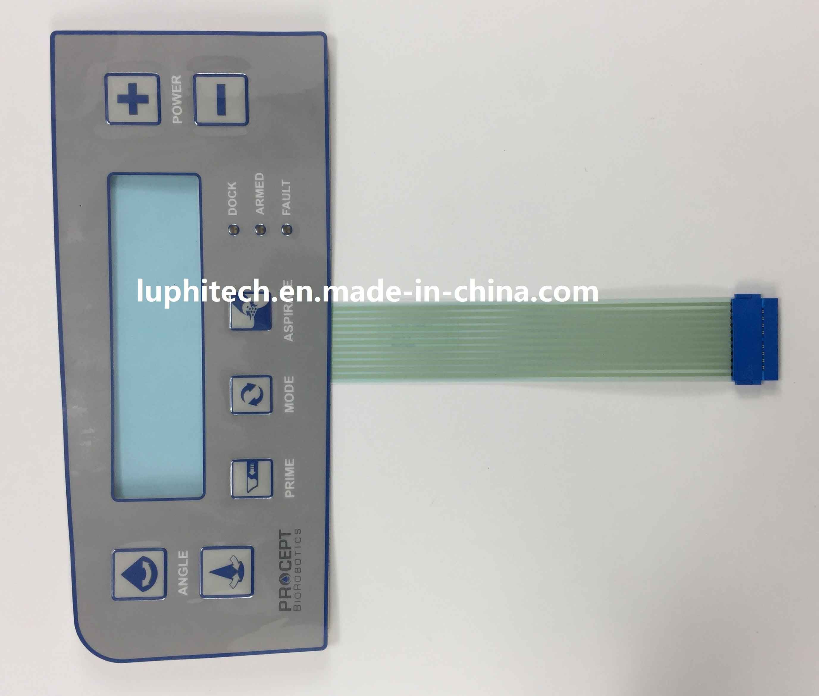 Exceptional Customized Tactile Metal Domes Membrane Switch with Backlight