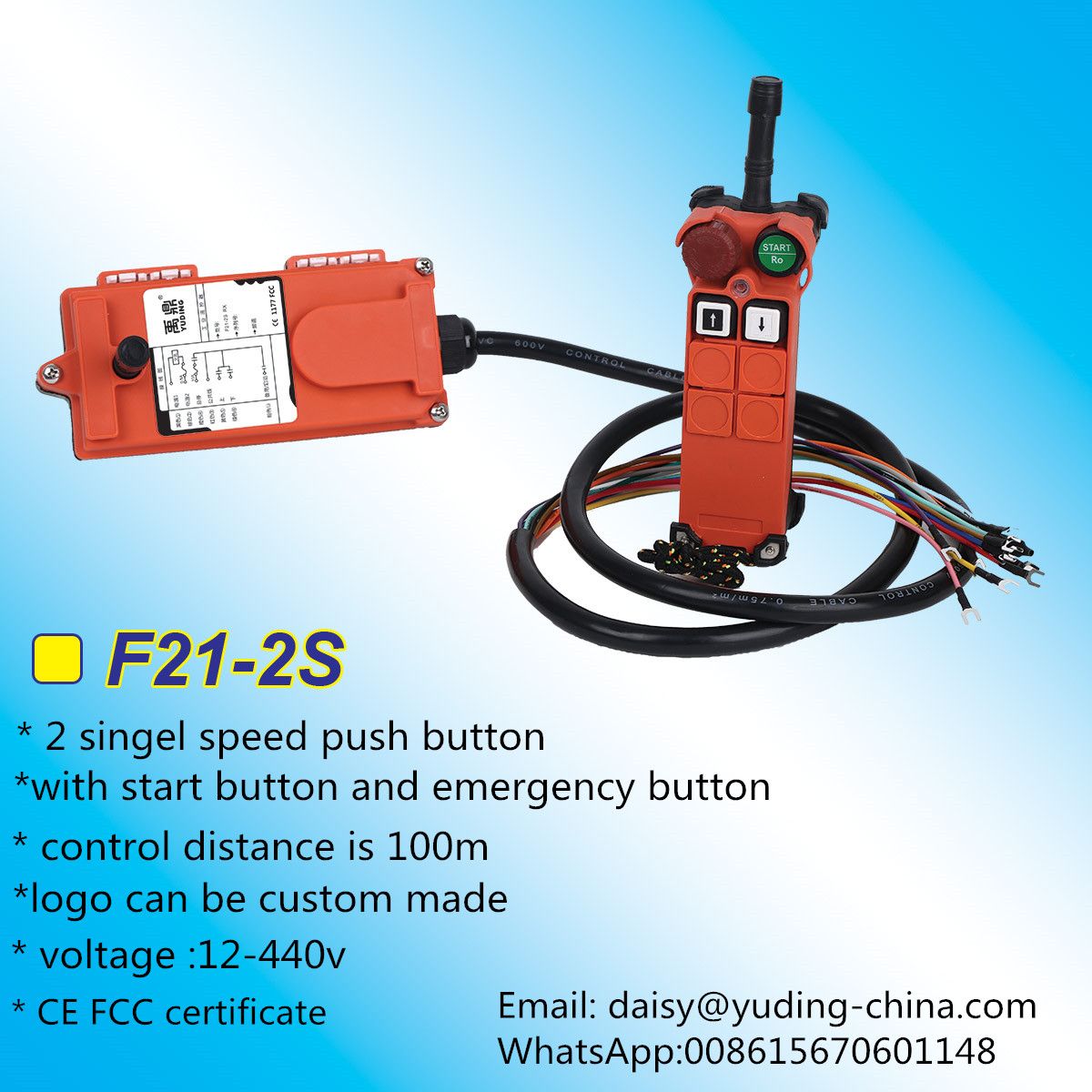 F21-2s Radio Remote Control for Grab