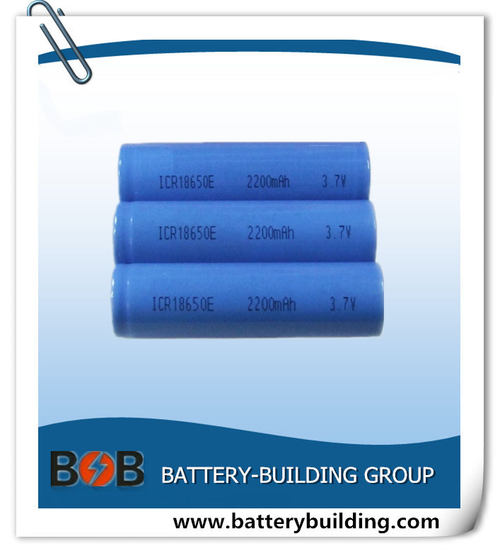 18650 2200mAh Energy Cell Lithium Battery for Battery Pack