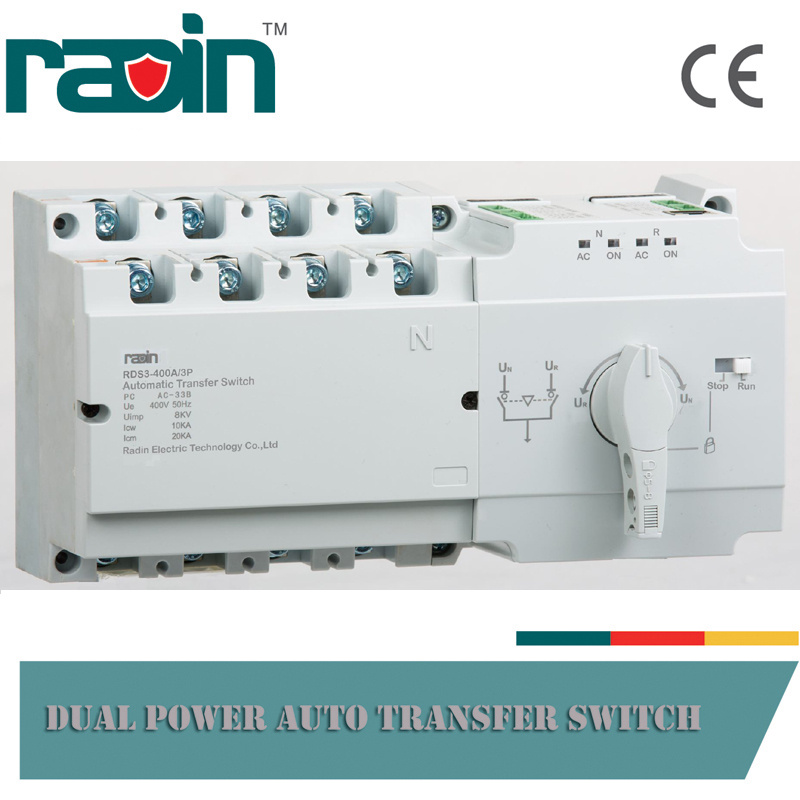 400A PC Class ATS Automatic Changeover Switch (RDS3-400B)